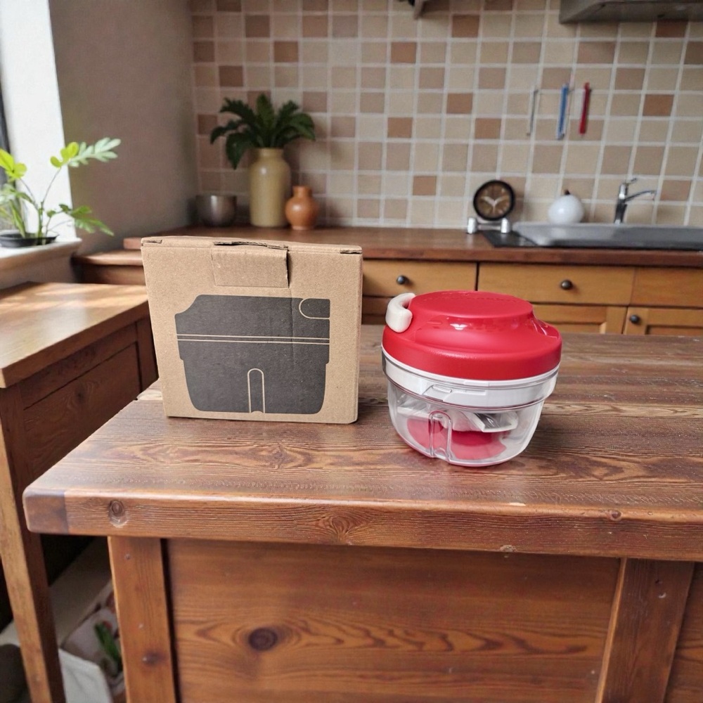 New-Tupperware Chili (color) Chop ‘N Prep Chef